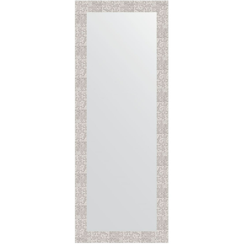 Зеркало Evoform Definite 146х56 BY 3115 в багетной раме - Соты алюминий 70 мм
