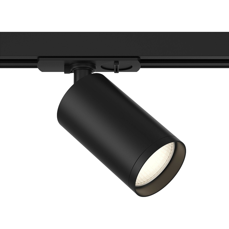 Трековый светильник Maytoni Unity Focus S TR020-1-GU10-B Черный светильник трековый эра tr10 gu10 б0053310 gu10 15 вт 230 в черный ip20