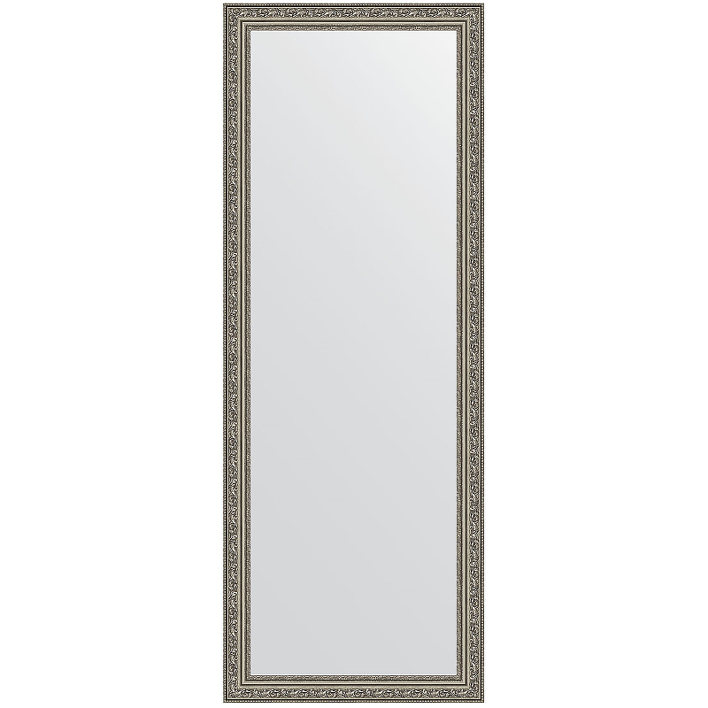 Зеркало Evoform Definite 144х54 BY 3104 в багетной раме - Виньетка состаренное серебро 56 мм зеркало evoform definite 144х54 by 3108 в багетной раме алюминий 61 мм
