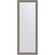 Зеркало Evoform Definite 144х54 BY 3104 в багетной раме - Виньетка состаренное серебро 56 мм