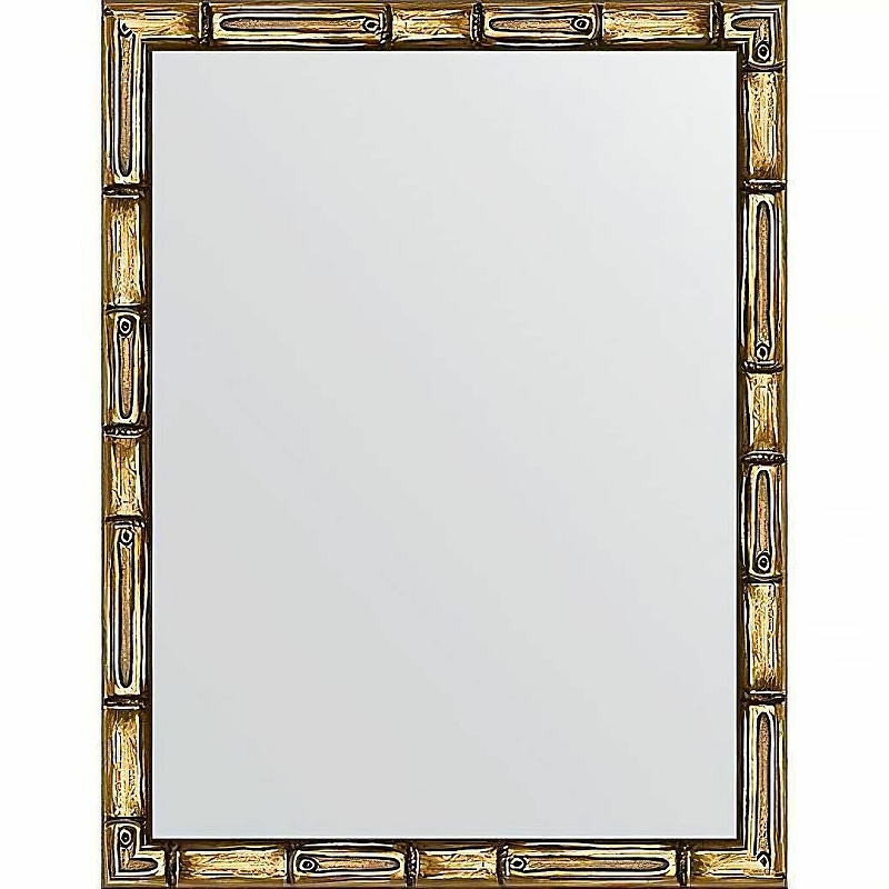 Зеркало Evoform Definite 44х34 BY 1330 в багетной раме - Золотой бамбук 24 мм зеркало evoform definite 67х67 by 0659 в багетной раме серебряный бамбук 24 мм