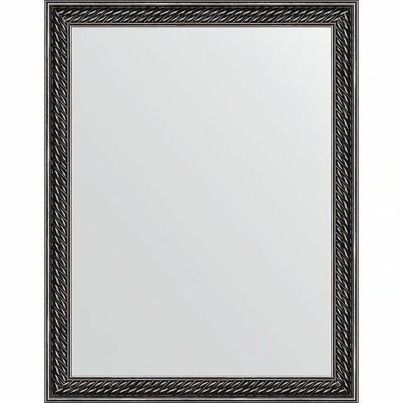 Зеркало Evoform Definite 45х35 BY 1328 в багетной раме - Витой махагон 28 мм зеркало evoform definite 45х35 by 1326 в багетной раме витое серебро 28 мм