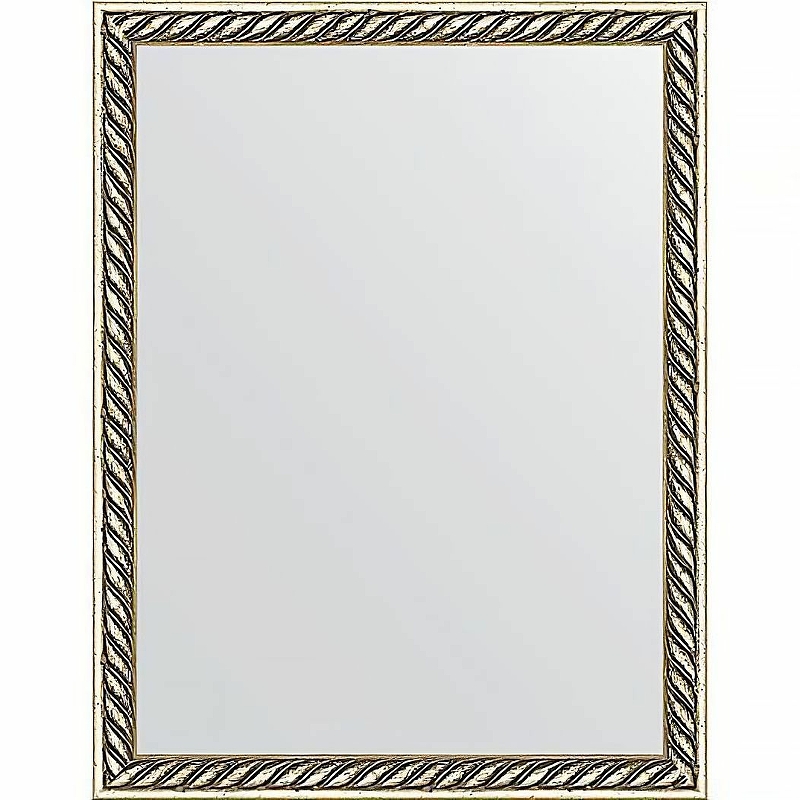 Зеркало Evoform Definite 44х34 BY 1338 в багетной раме - Витая латунь 26 мм зеркало evoform definite 68х68 витая латунь
