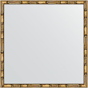 Зеркало Evoform Definite 57х57 BY 0609 в багетной раме - Золотой бамбук 24 мм