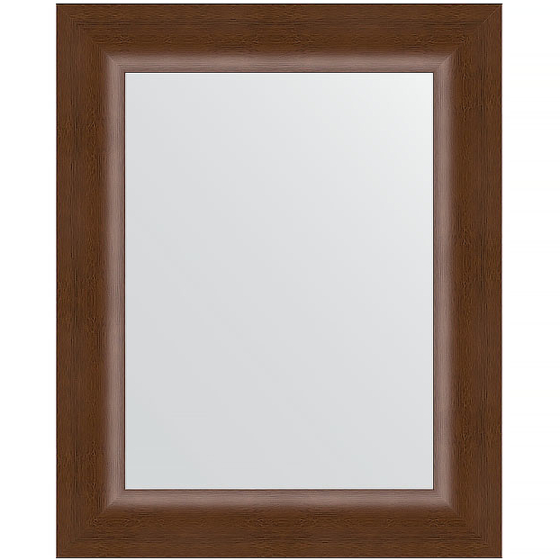 Зеркало Evoform Definite 52х42 BY 1351 в багетной раме - Орех 65 мм зеркало в раме мебельный двор п5 с мд п1 орех
