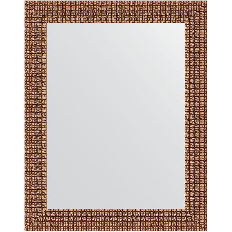 Зеркало Evoform Definite 48х38 BY 3003 в багетной раме - Мозаика медь 46 мм
