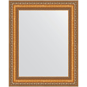 Зеркало Evoform Definite 51х41 BY 3010 в багетной раме - Золотые бусы на бронзе 60 мм