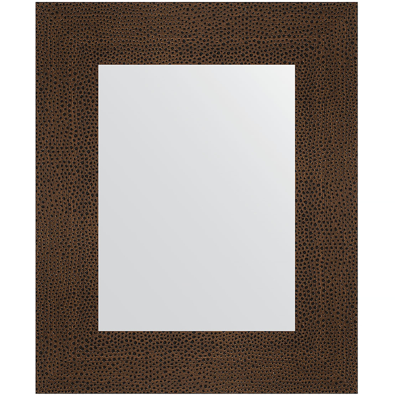 Зеркало Evoform Definite 56х46 BY 3024 в багетной раме - Бронзовая лава 90 мм