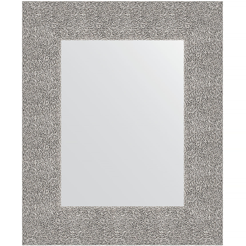Зеркало Evoform Definite 56х46 BY 3023 в багетной раме - Чеканка серебряная 90 мм зеркало с гравировкой в багетной раме чеканка серебряная 90 мм 131x186 см