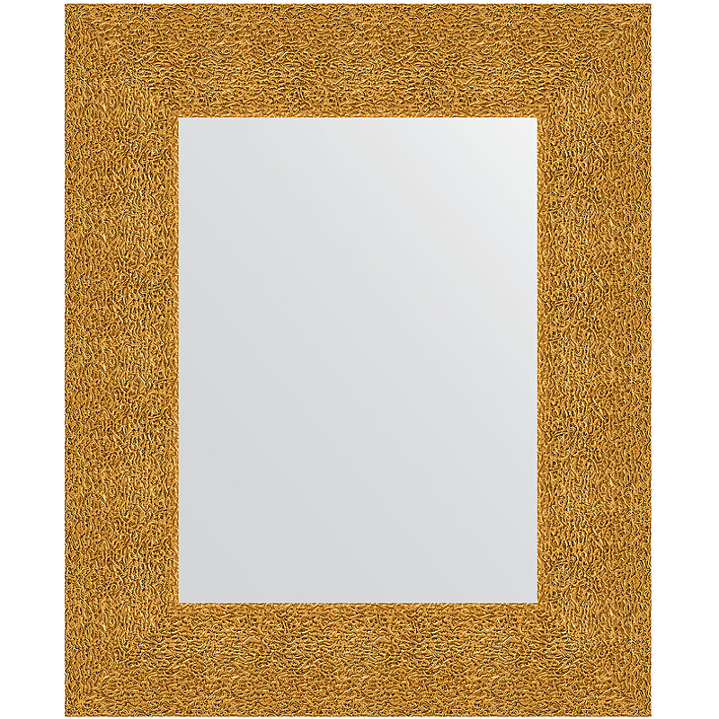 Зеркало Evoform Definite 56х46 BY 3022 в багетной раме - Чеканка золотая 90 мм зеркало evoform definite by 3162 61x81 см чеканка белая