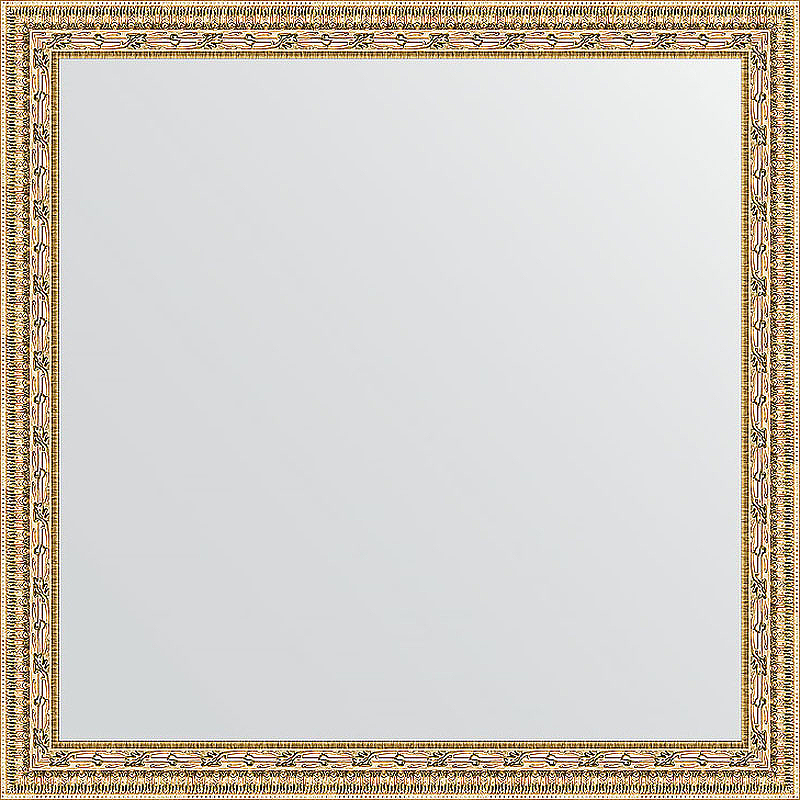 Зеркало Evoform Definite 62х62 BY 0778 в багетной раме - Сусальное золото 47 мм