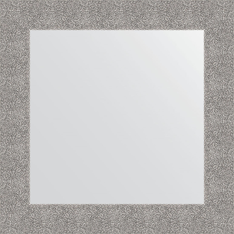 Зеркало Evoform Definite 70х70 BY 3151 в багетной раме - Чеканка серебряная 90 мм