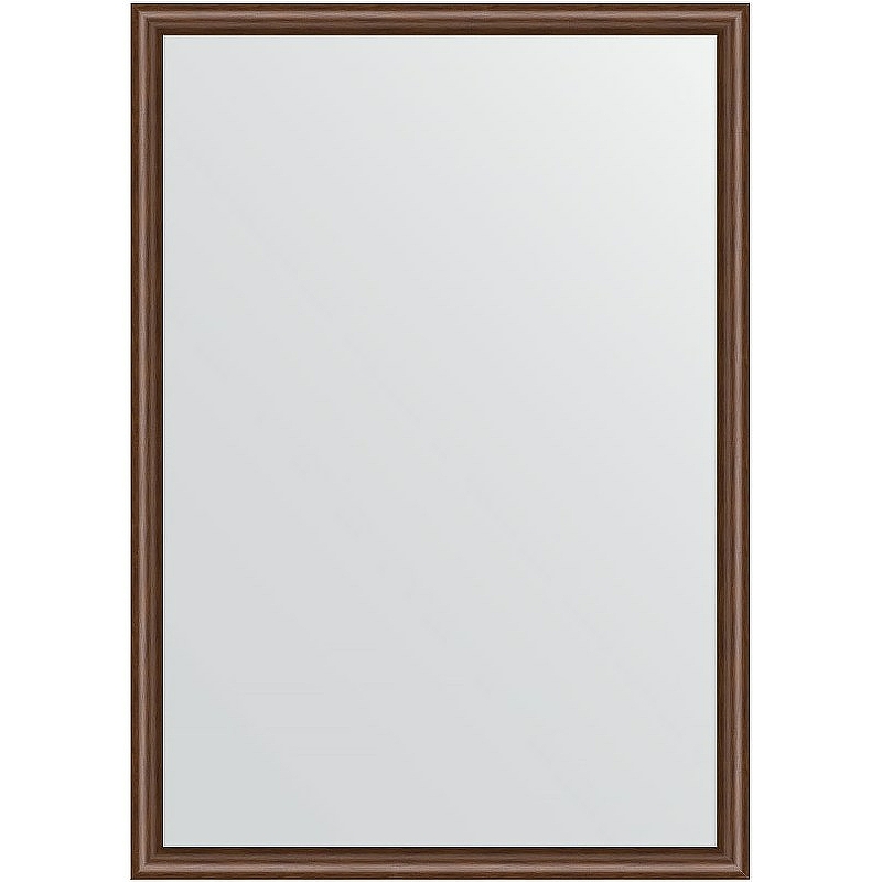 Зеркало Evoform Definite 68х48 BY 0620 в багетной раме - Орех 22 мм