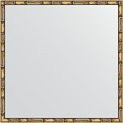 Зеркало Evoform Definite 67х67 BY 0660 в багетной раме - Золотой бамбук 24 мм
