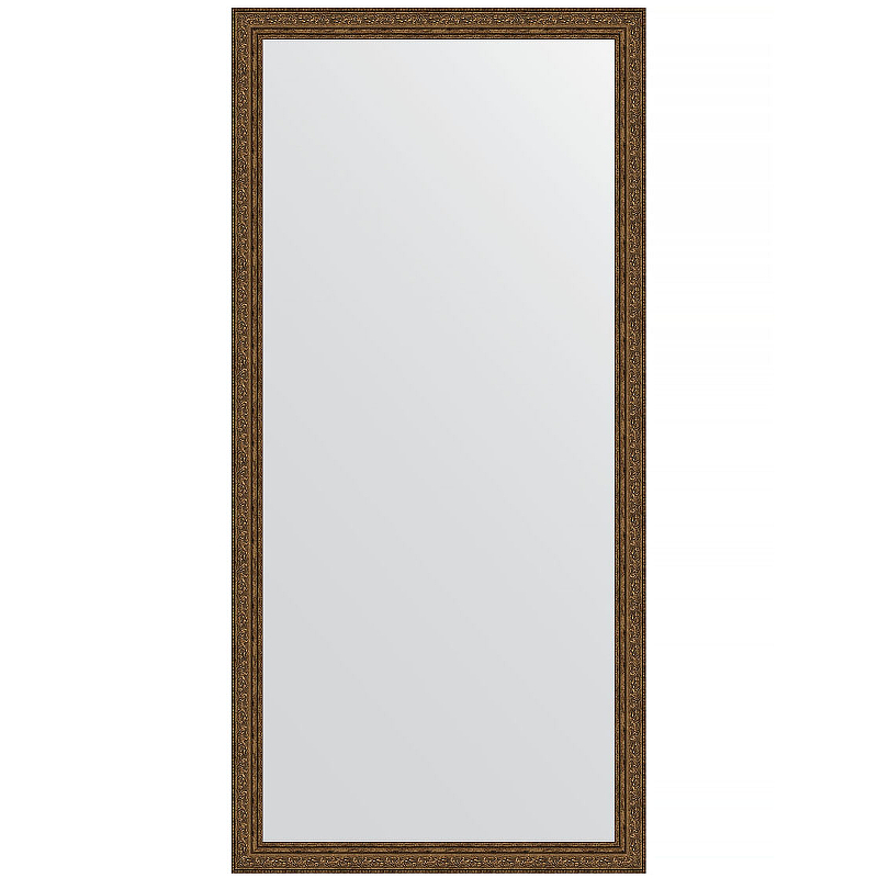 Зеркало Evoform Definite 154х74 BY 3329 в багетной раме - Виньетка состаренная бронза 56 мм
