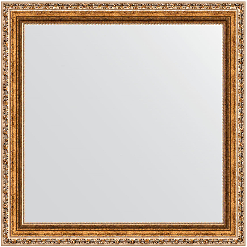 Зеркало Evoform Definite 65х65 BY 3143 в багетной раме - Версаль бронза 64 мм зеркало evoform definite 75х75 by 3239 в багетной раме версаль бронза 64 мм