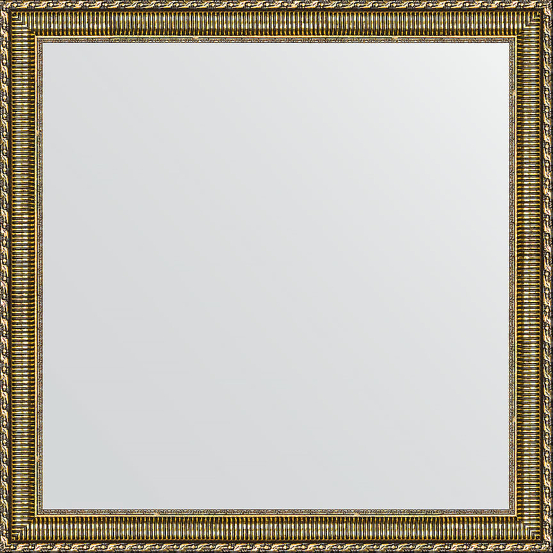 Зеркало Evoform Definite 74х74 BY 1028 в багетной раме - Золотой акведук 61 мм