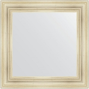 Зеркало Evoform Definite 72х72 BY 3156 в багетной раме - Травленое серебро 99 мм