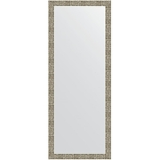 Зеркало Evoform Definite Floor 197х78 BY 6006 в багетной раме - Соты титан 70 мм