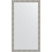 Зеркало Evoform Definite Floor 201х111 BY 6023 в багетной раме - Волна хром 90 мм