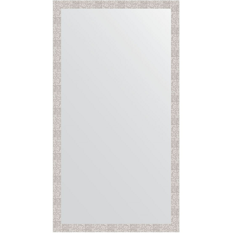Зеркало Evoform Definite Floor 197х108 BY 6017 в багетной раме - Соты алюминий 70 мм зеркало в багетной раме 630х630мм evoform соты алюминий