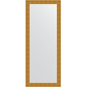 Зеркало Evoform Definite Floor 201х81 BY 6008 в багетной раме - Чеканка золотая 90 мм