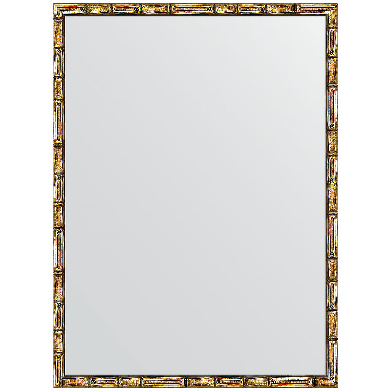 Зеркало Evoform Definite 77х57 BY 0643 в багетной раме - Золотой бамбук 24 мм зеркало солнце в золотой раме garda decor hz2002500