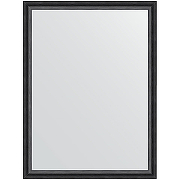 Зеркало Evoform Definite 80х60 BY 0648 в багетной раме - Черный дуб 37 мм