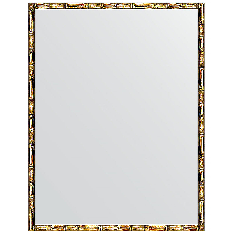 Зеркало Evoform Definite 87х67 BY 0678 в багетной раме - Золотой бамбук 24 мм зеркало evoform definite 137х47 by 0712 в багетной раме золотой бамбук 24 мм