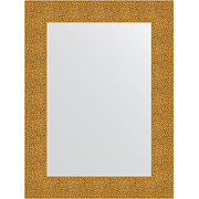 Зеркало Evoform Definite 80х60 BY 3054 в багетной раме - Чеканка золотая 90 мм