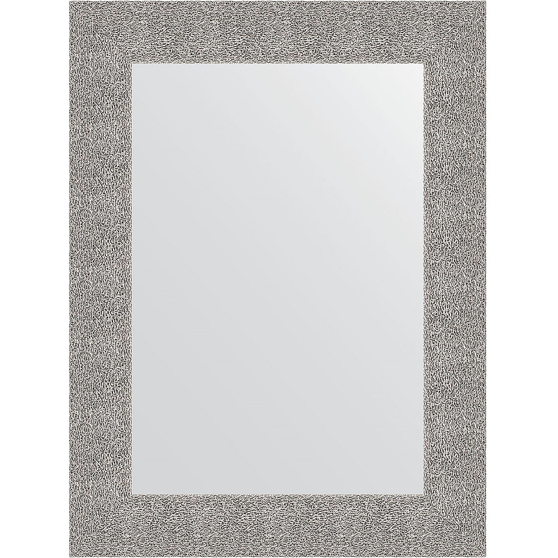 Зеркало Evoform Definite 80х60 BY 3055 в багетной раме - Чеканка серебряная 90 мм