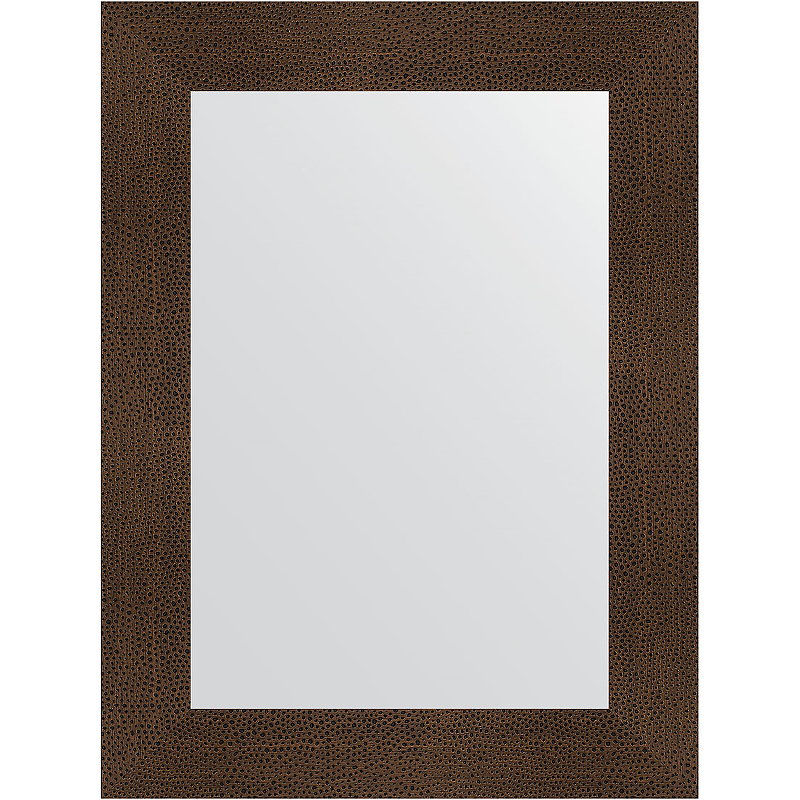 Зеркало Evoform Definite 80х60 BY 3056 в багетной раме - Бронзовая лава 90 мм