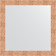 Зеркало Evoform Definite 76х76 BY 3242 в багетной раме - Соты медь 70 мм