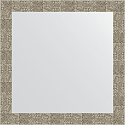 Зеркало Evoform Definite 76х76 BY 3244 в багетной раме - Соты титан 70 мм