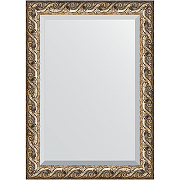 Зеркало Evoform Exclusive 106х76 BY 1299 с фацетом в багетной раме - Фреска 84 мм