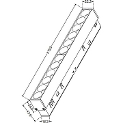 Трековый светильник Maytoni Magnetic track system Points TR031-2-12W4K-B Черный-3