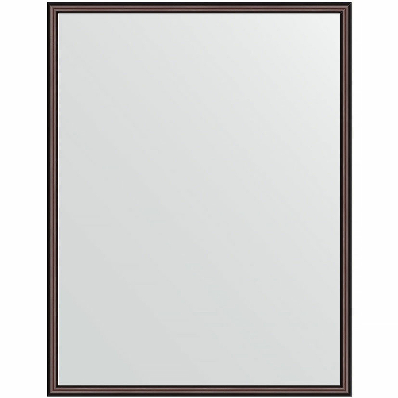 Зеркало Evoform Definite 88х68 BY 0673 в багетной раме - Махагон 22 мм зеркало evoform definite 58х58 by 0604 в багетной раме махагон 22 мм