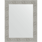 Зеркало Evoform Definite 90х70 BY 3185 в багетной раме - Волна хром 90 мм