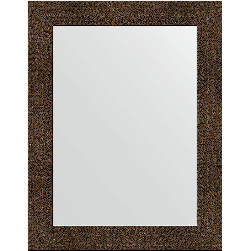 Зеркало Evoform Definite 90х70 BY 3184 в багетной раме - Бронзовая лава 90 мм