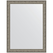 Зеркало Evoform Definite 84х64 BY 3168 в багетной раме - Виньетка состаренное серебро 56 мм