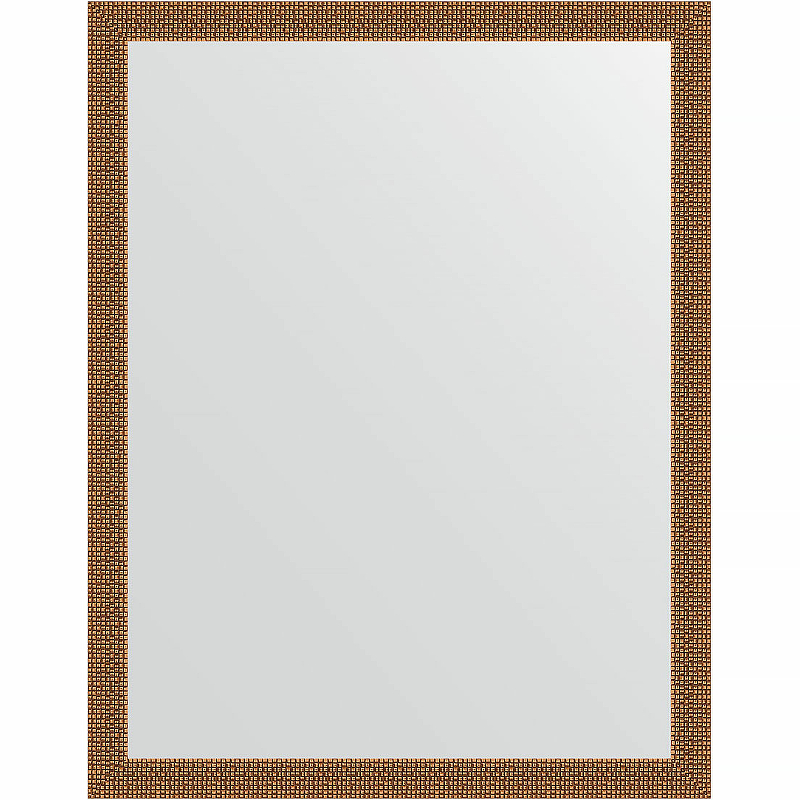 Зеркало Evoform Definite 91х71 BY 3259 в багетной раме - Мозаика медь 46 мм