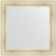 Зеркало Evoform Definite 82х82 BY 3252 в багетной раме - Травленое серебро 99 мм