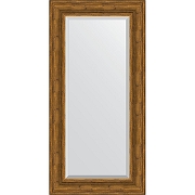 Зеркало Evoform Exclusive 119х59 BY 3498 с фацетом в багетной раме - Травленая бронза 99 мм