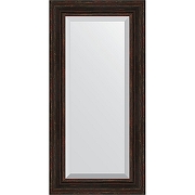 Зеркало Evoform Exclusive 119х59 BY 3499 с фацетом в багетной раме - Темный прованс 99 мм
