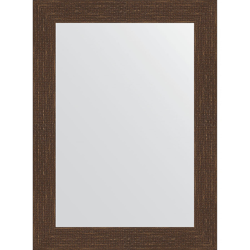 Зеркало Evoform Definite 76х56 BY 3049 в багетной раме - Мозаика античная медь 70 мм зеркало evoform definite 76х56 хром