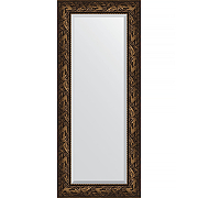 Зеркало Evoform Exclusive 139х59 BY 3521 с фацетом в багетной раме - Византия бронза 99 мм