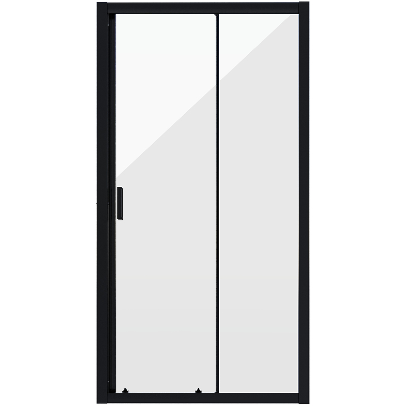 цена Душевая дверь Niagara Nova 80 NG-82-8AB профиль Черный стекло прозрачное