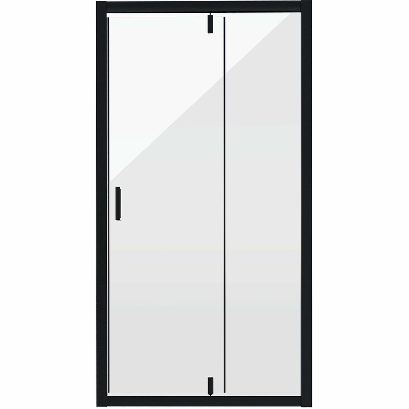 цена Душевая дверь Niagara Nova 80 NG-83-8AB профиль Черный стекло прозрачное