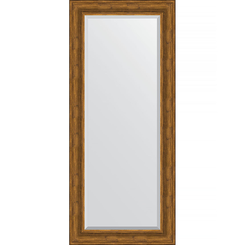 Зеркало Evoform Exclusive 159х69 BY 3576 с фацетом в багетной раме - Травленая бронза 99 мм