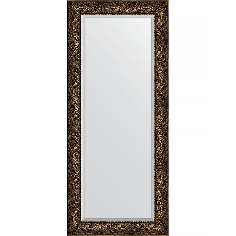 Зеркало Evoform Exclusive 159х69 BY 3573 с фацетом в багетной раме - Византия бронза 99 мм